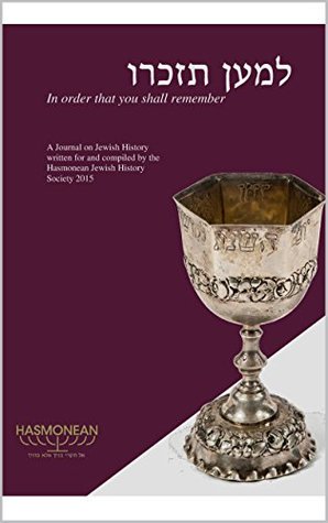 Read Jewish History Magazine: Journal of the Hasmonean Jewish History Society - Jewish History Society file in ePub