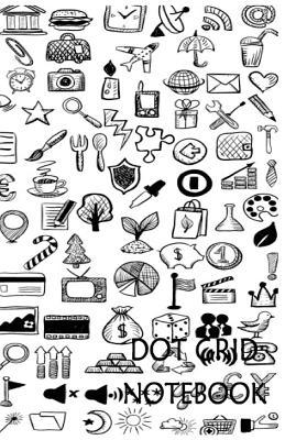 Read Dot Grid Notebook: Icons: 120 Dot Grid Pages, (5.5 X 8.5) Inches - NOT A BOOK | ePub