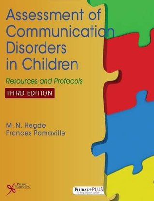 Download Assessment of Communication Disorders in Children: Resources and Protocols - M.N. Hegde file in ePub