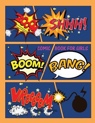 Read online Comic Book for Girls: Blank Comic Book, Large Print 8.5x11 Over 110 Page - Drawing Your Own Comics with This Comic Book - 6 Panel Jagged Comic Template (Comic Book for Kids) Vol.4: Blank Comic Book - NOT A BOOK file in PDF