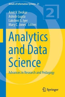 Read online Analytics and Data Science: Advances in Research and Pedagogy - Amit V. Deokar | PDF
