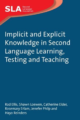 Read Implicit and Explicit Knowledge in Second Language Learning, Testing and Teaching - Rod Ellis | PDF