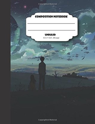 Read online Composition notebook unruled 200 pages, 8.5 x 11 inch, Anime cartoon: Large composition book journal for school student/teacher/office - BB Book'n Library file in ePub