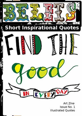 Download Belets - Short Inspirational Quotes: Art Zine (Issue Book 1) - Roosevelt Dumornay file in PDF