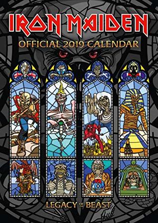 Read Iron Maiden Official 2019 Calendar - A3 Wall Calendar Format - Iron Maiden file in PDF