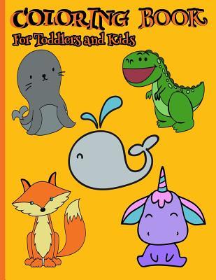 Download Coloring Book for Toddlers and Kids: Simple and Easy Coloring Book for Younger Children Ages 2-4 and 4-8 - Magic-Fox Publishing file in PDF