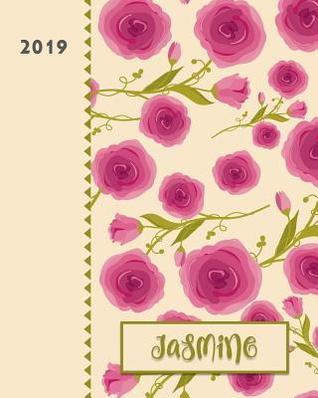 Download Jasmine 2019: Personalized Weekly Planner Including Monthly View 12 Months January to December Fanciful Pink Roses Design on Cream - Playful Press file in ePub