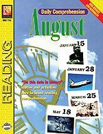Read Daily Comprehension: August  Reproducible Activity Book - Anne Sattler file in ePub