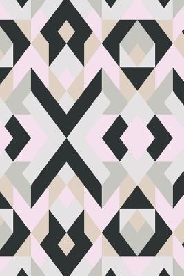 Download Black and White Geometric Design Notebook: Dot Grid Journal 6 X 9: Dot Grid Journal 120 Pages - Sarah Woodbrygge | ePub