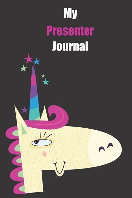 Read My Presenter Journal: With A Cute Unicorn, Blank Lined Notebook Journal Gift Idea With Black Background Cover -  | ePub