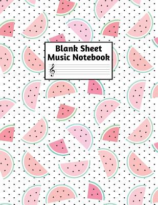 Read online Blank Sheet Music Notebook: Easy Blank Staff Manuscript Book Large 8.5 X 11 Inches Musician Paper Wide 12 Staves Per Page for Piano, Flute, Violin, Guitar, Trumpet, Drums, Cello, Ukelele and other Musical Instruments - Code: A4 1364 - Emelia Walter | ePub
