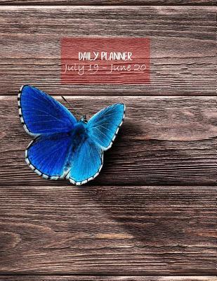 Read Daily planner July 19 - June 20: Large. Plenty of space for daily Goals, To-dos, Assignments and Tasks. Includes Gratitude section, Meal planner, Mood tracker and Water intake tracker. 11.0' x 8.5'. (Letter size) (Blue butterfly cover). -  file in PDF