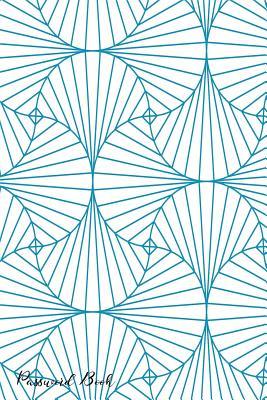 Download Password Book: Include Alphabetical Index With Abstract Geometric Blue Line Cover - Shamrock Logbook file in ePub