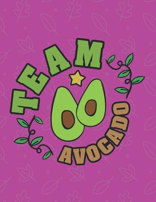 Download Team Avocado: Funny Quotes Journal/Notebook For Adult/Children Fruits Lovers to Writing and Drawing (8.5x11 Inch. 21.59x27.94 cm.) Story Paper 120 Pages (PURPLE&GREEN&BROWN&YELLOW Pattern) - Snack Broadcast | ePub