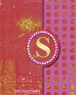 Full Download 2020-2024 5 Year Monthly Planner: Initial Monogram Letter S 60 Months Calendar, 5 Year Agenda Schedule Organizer, Logbook and Personalized Journal - Snazzy Classy Designs file in ePub